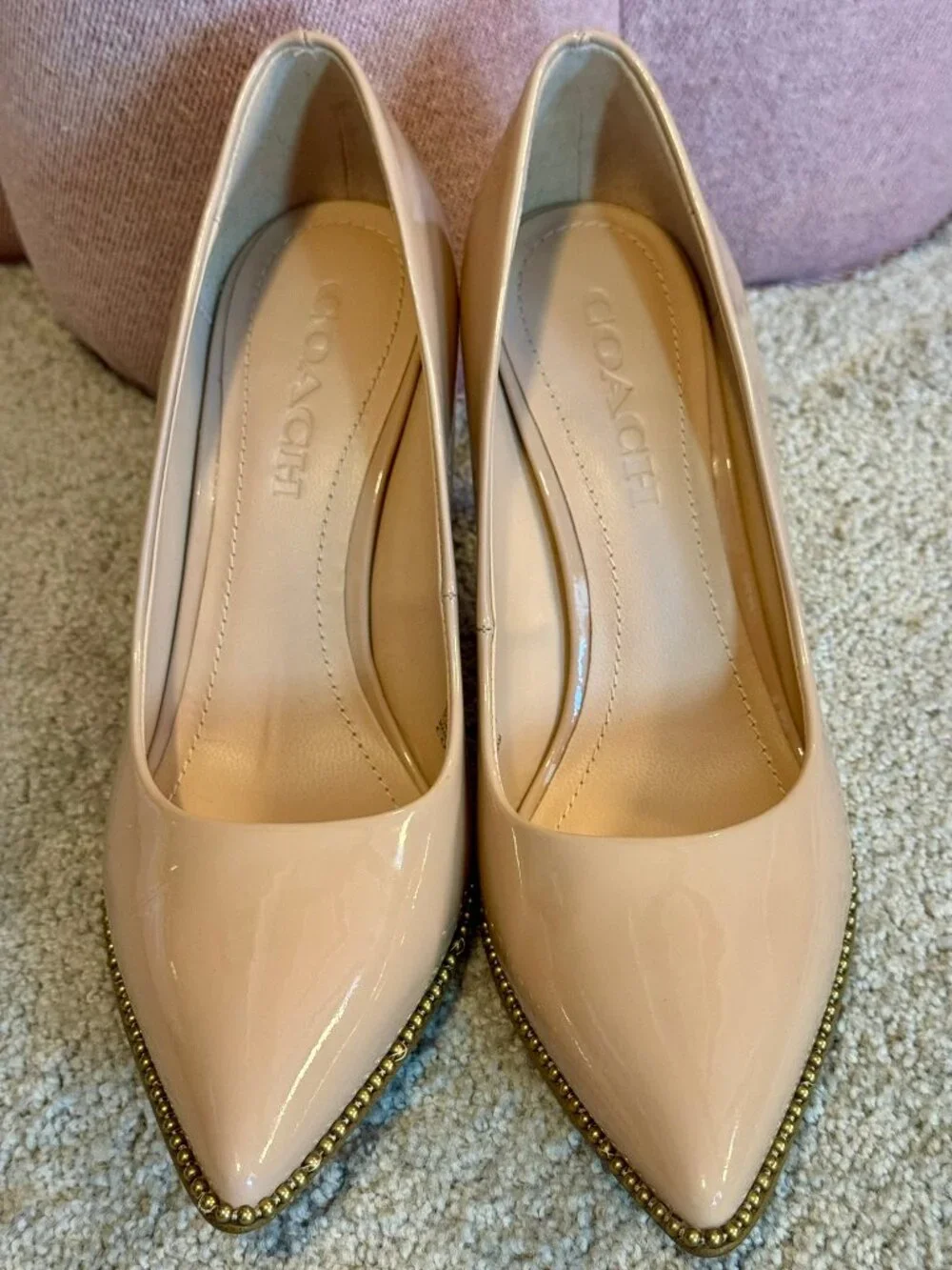 Coach Waverly Beadchain Pump